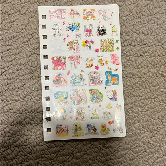 Lilly pulitzer Sticker Collection - Picture 1 of 1
